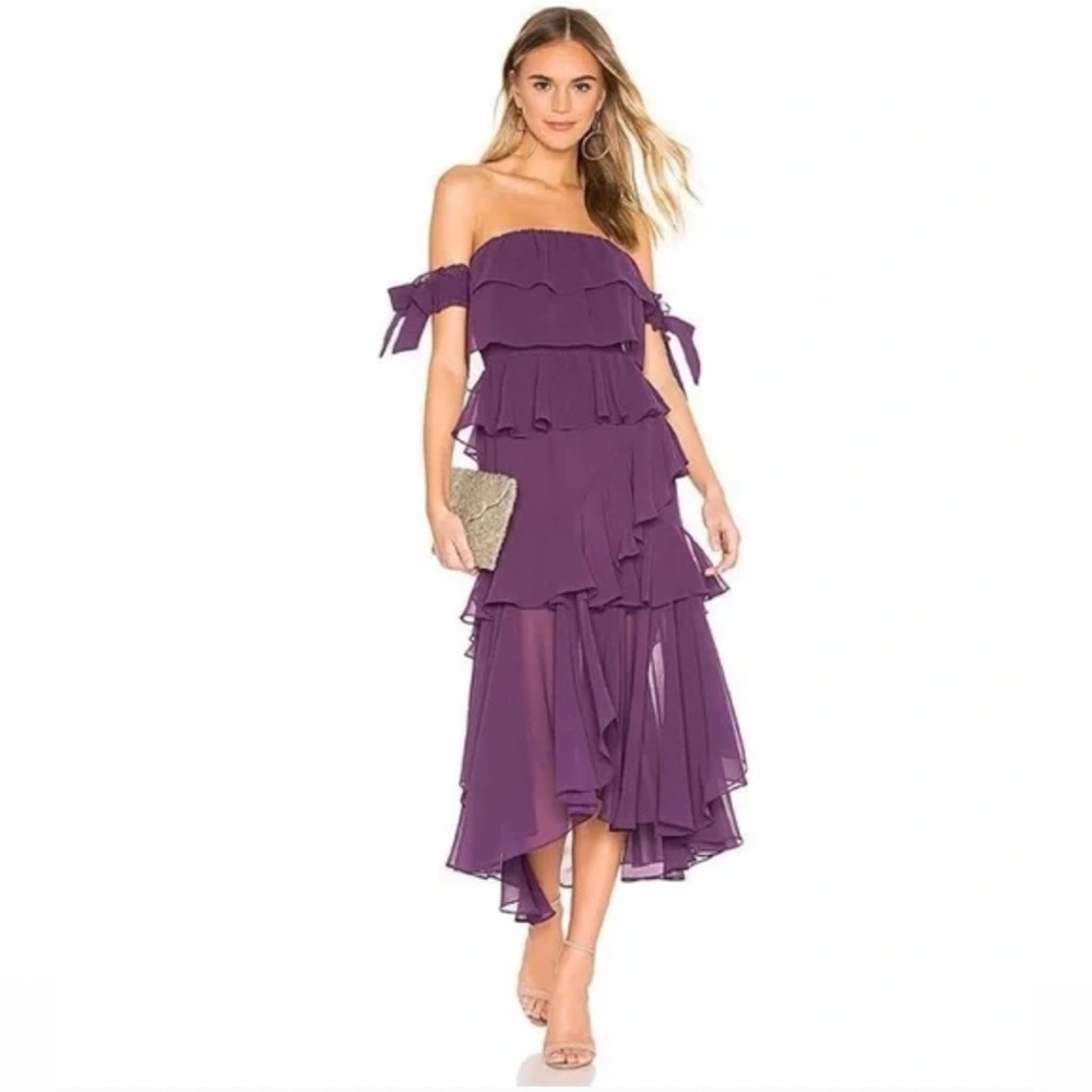 Gorgeous MISA Isidora Midi Dress